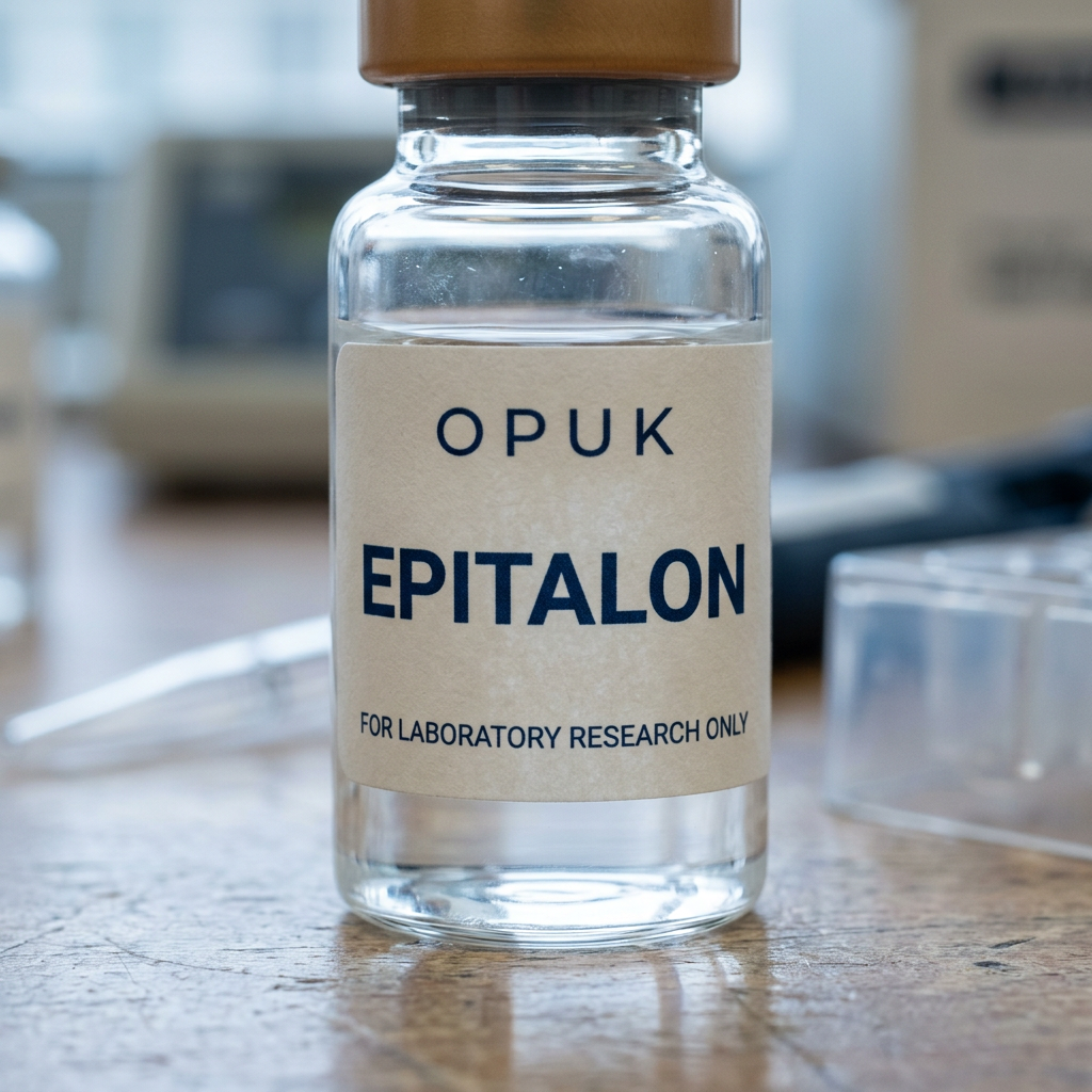 Representative Epitalon vial label detail