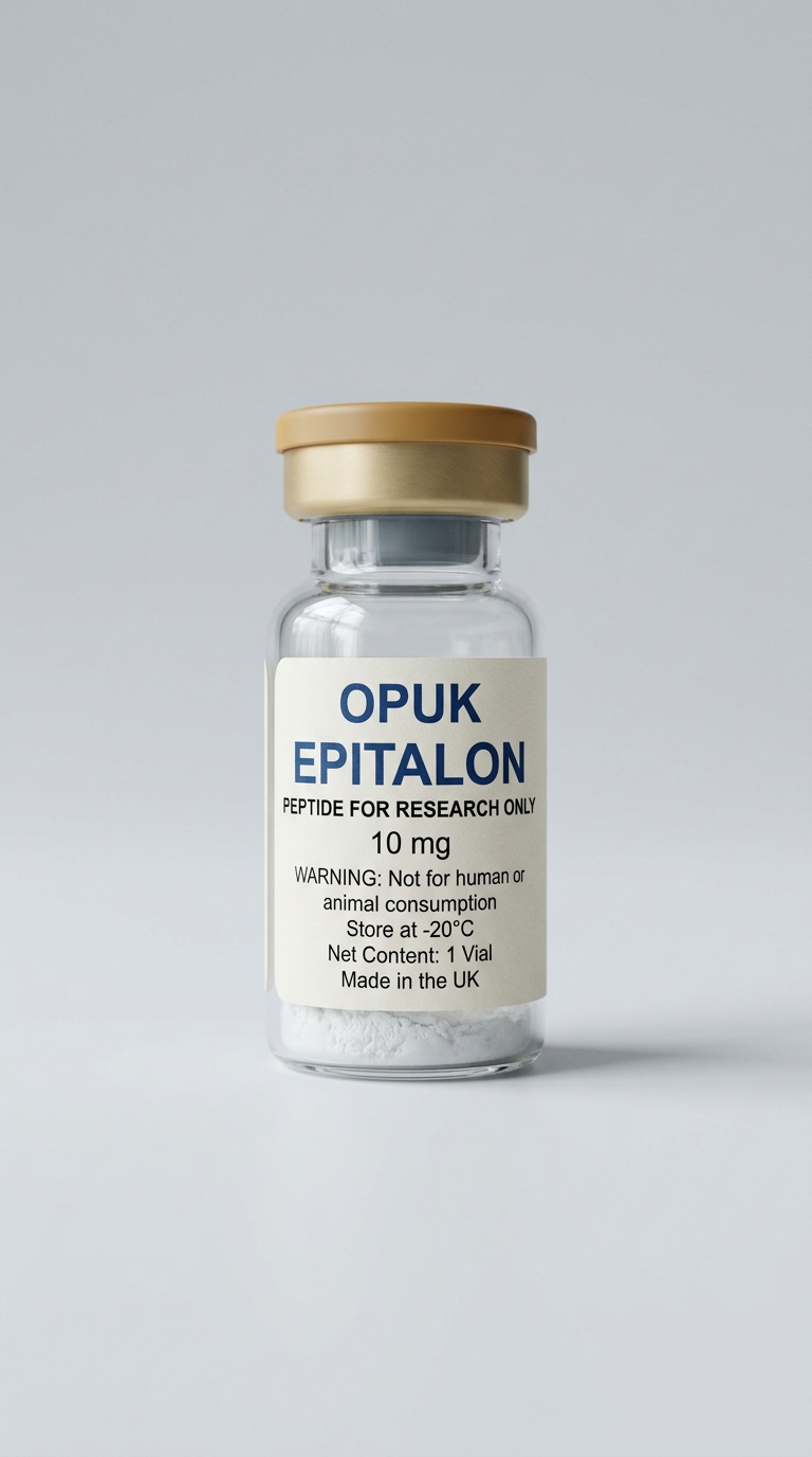 Representative Epitalon research vial