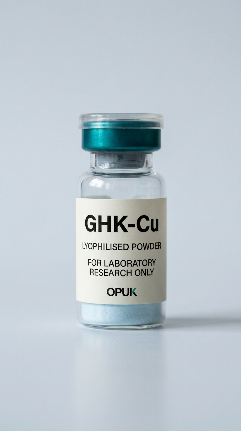 Representative GHK-Cu research vial